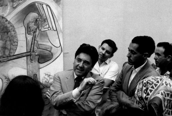 Roberto Matta Cuba 1967 courtesy MUVE archivio Matta