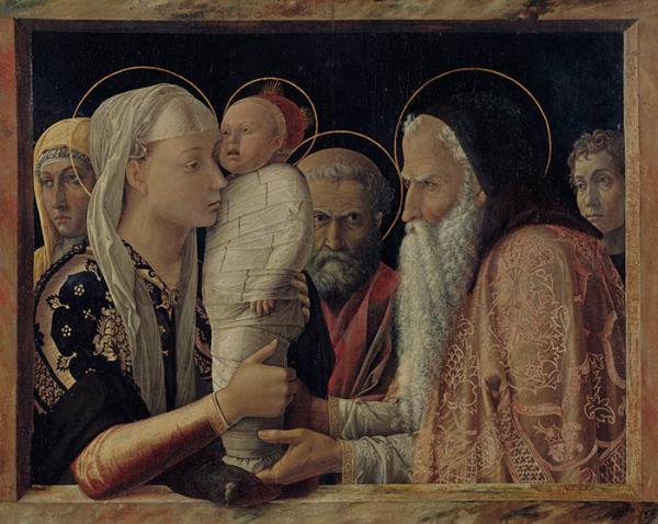 Mantegna Presentazione al tempio700